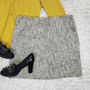 LOFT NWT Tweed Business Skirt